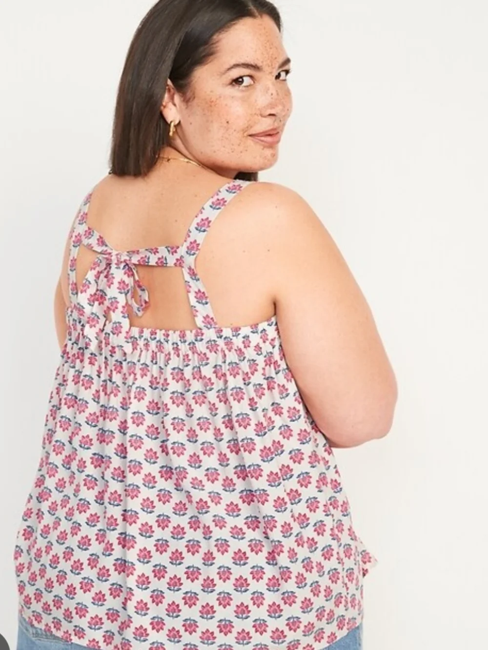 Tieback Cami Swing Tank - Picture 2 of 5